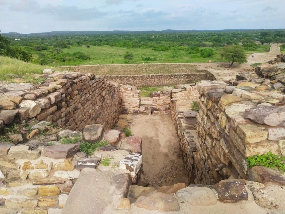 Ruins of the ancient city gate